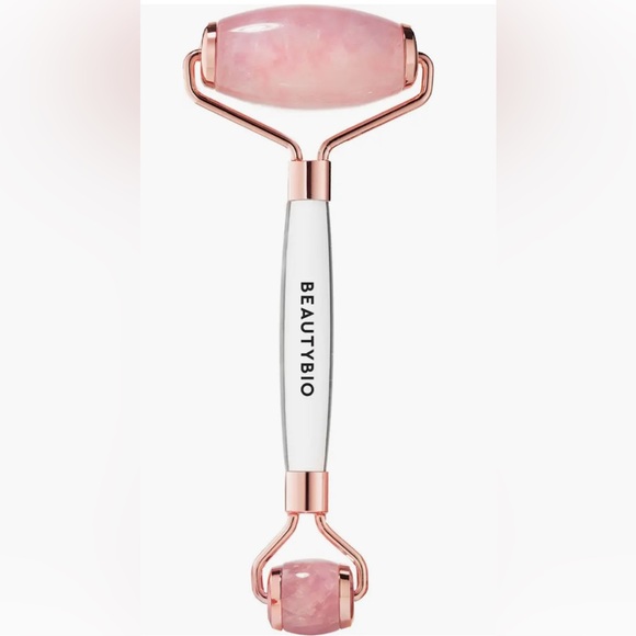 BeautyBio Rose Quartz Roller New In Box - Picture 1 of 11